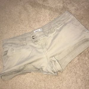 Tan shorts from American Eagle